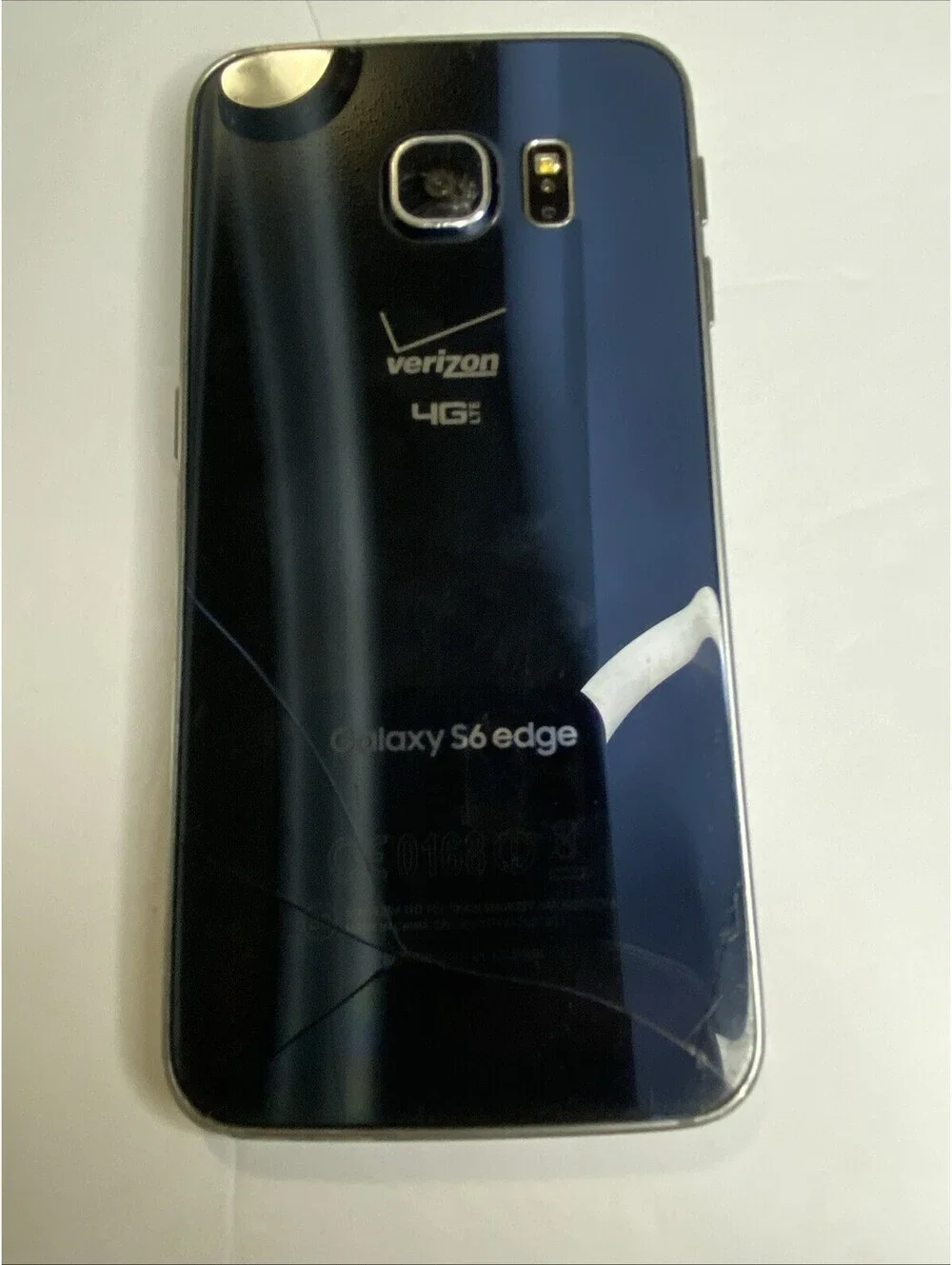 Samsung Galaxy S6 Edge 64 GB Black Sapphire - Unknown Carrier, Damaged, Untested
